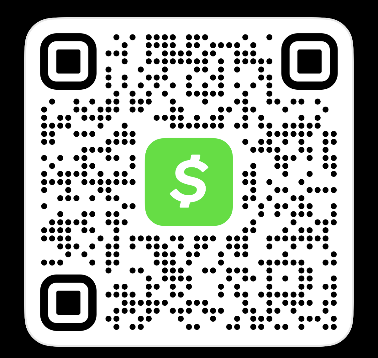 Cash App QR code